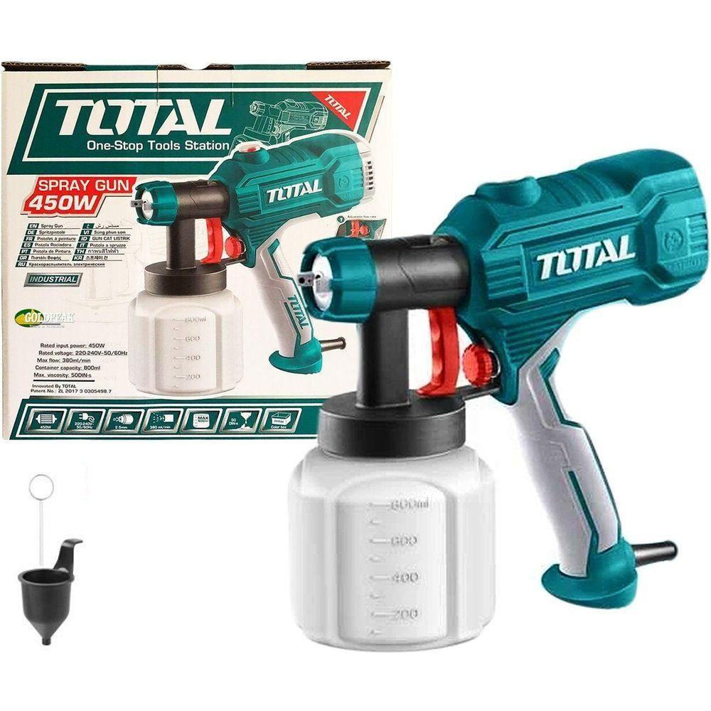 Total TT3506 Electric Spray Gun - Goldpeak Tools PH Total Total TT3506 Electric Spray Gun - Goldpeak Tools PH Total